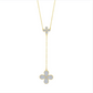 Blossoming Brilliance Lariat Necklace