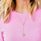 Blossoming Brilliance Lariat Necklace