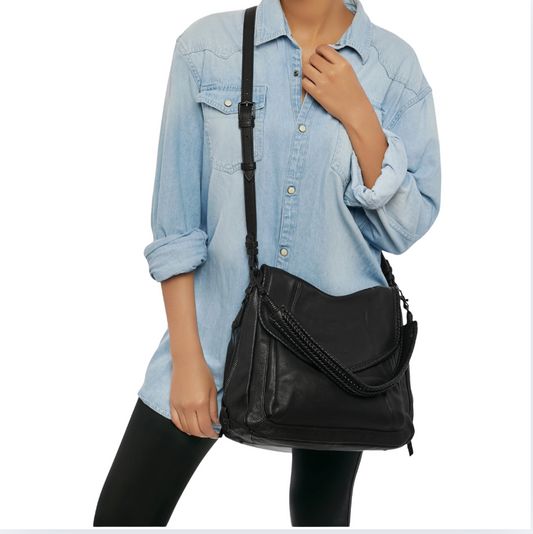 All For Love Convertible Shoulder Bag - Black