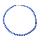 Cornflower Stone Candy Beaded Necklace