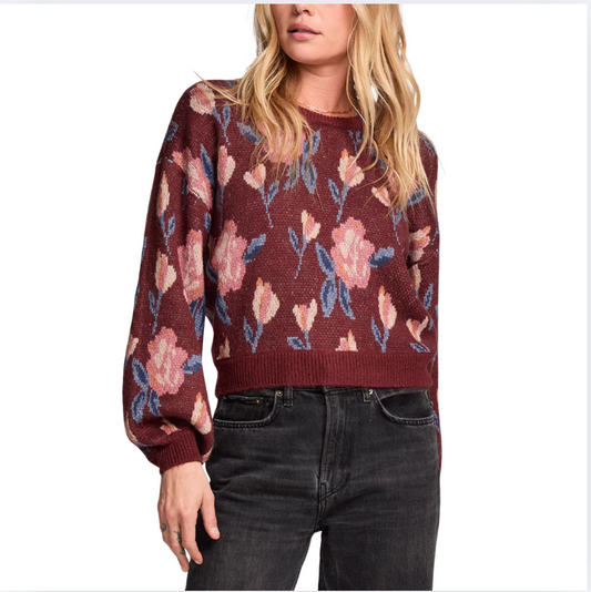 Ronnie Sangria Sweater