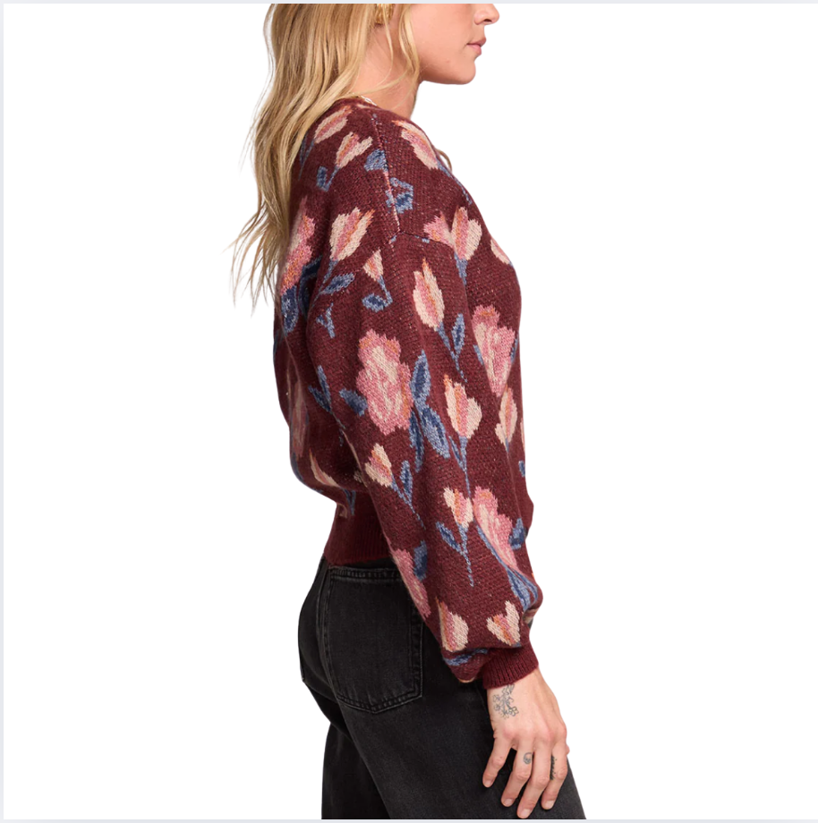 Ronnie Sangria Sweater