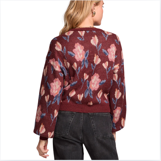 Ronnie Sangria Sweater