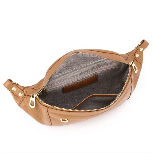 Leather Poppy Sling Bag