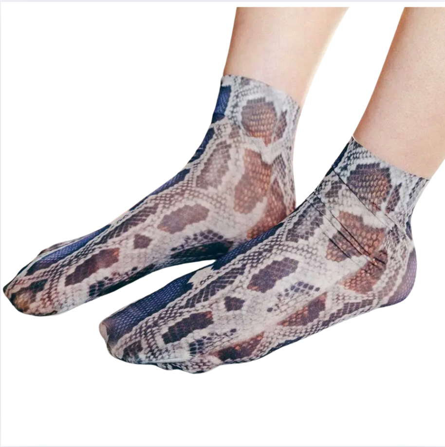 Wild Nylon Ankle Sock