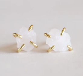 JaxKelly Gemstone Prong Earrings