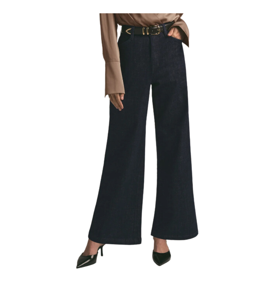 Favorite Daughter Mischa Wide Leg Ankle in Waterloo