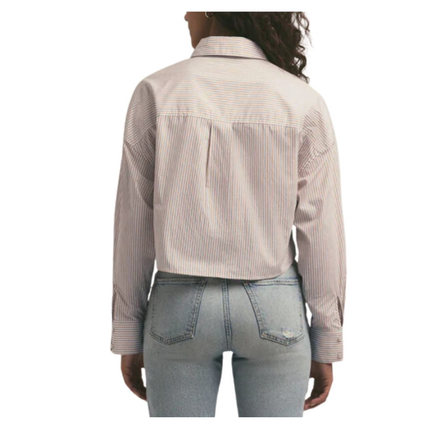 Favorite Daughter Cropped Ex-Boyfriend Shirt