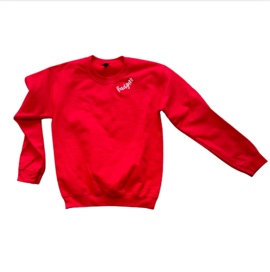 Badgers Custom Embroidered Sweatshirt