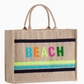 "Beach" Beach Bag