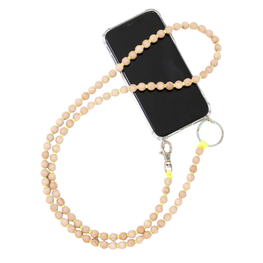 ina.seifart Phone Necklace- Wood