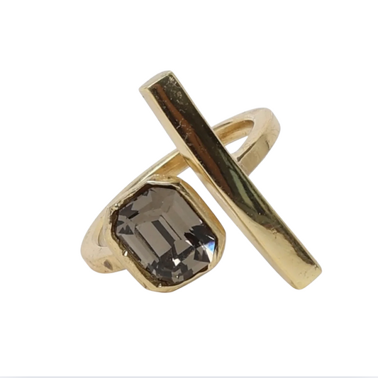 Kalliope Royal Small Asymmetric Ring