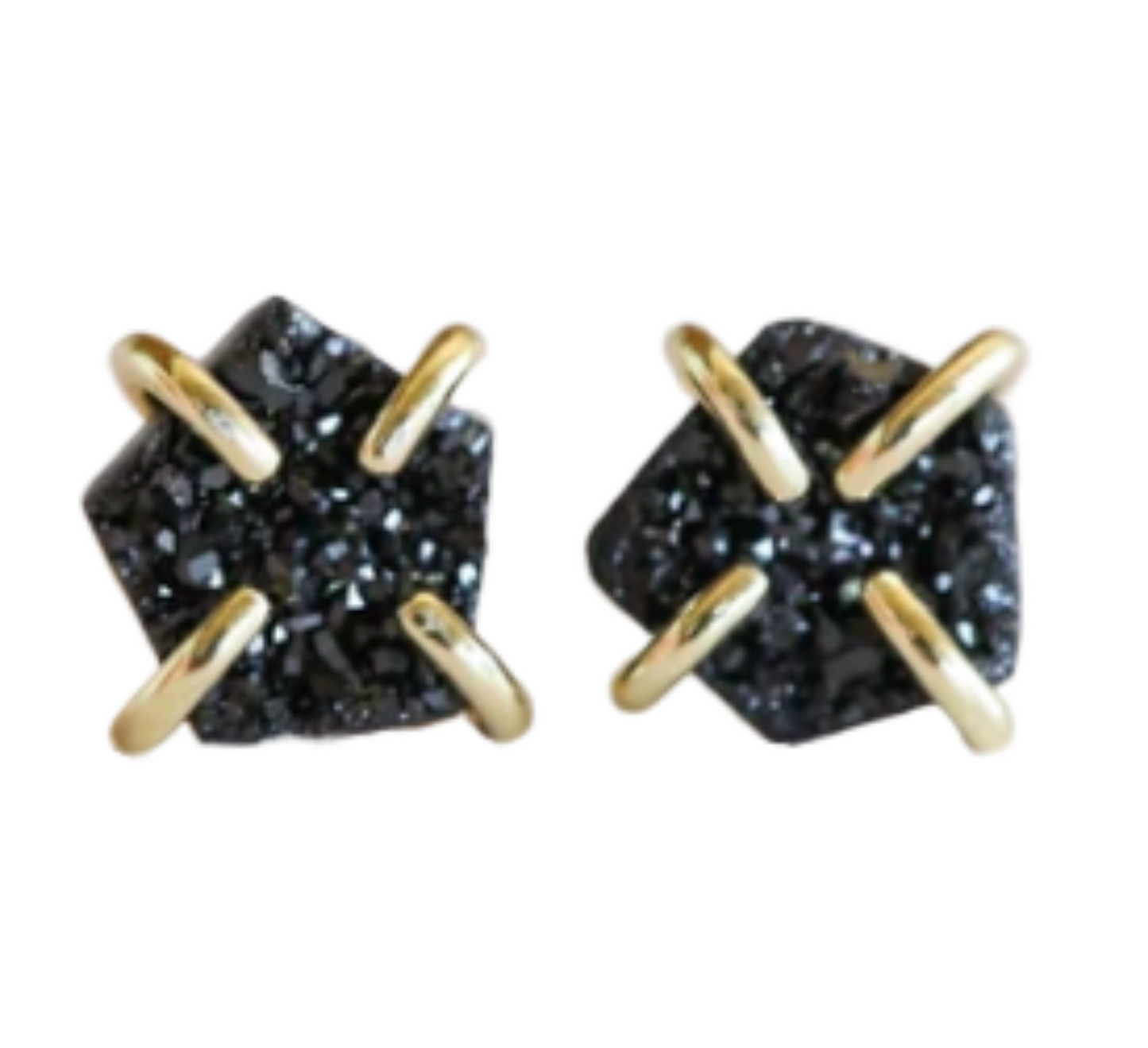 JaxKelly Druzy Prong Earrings