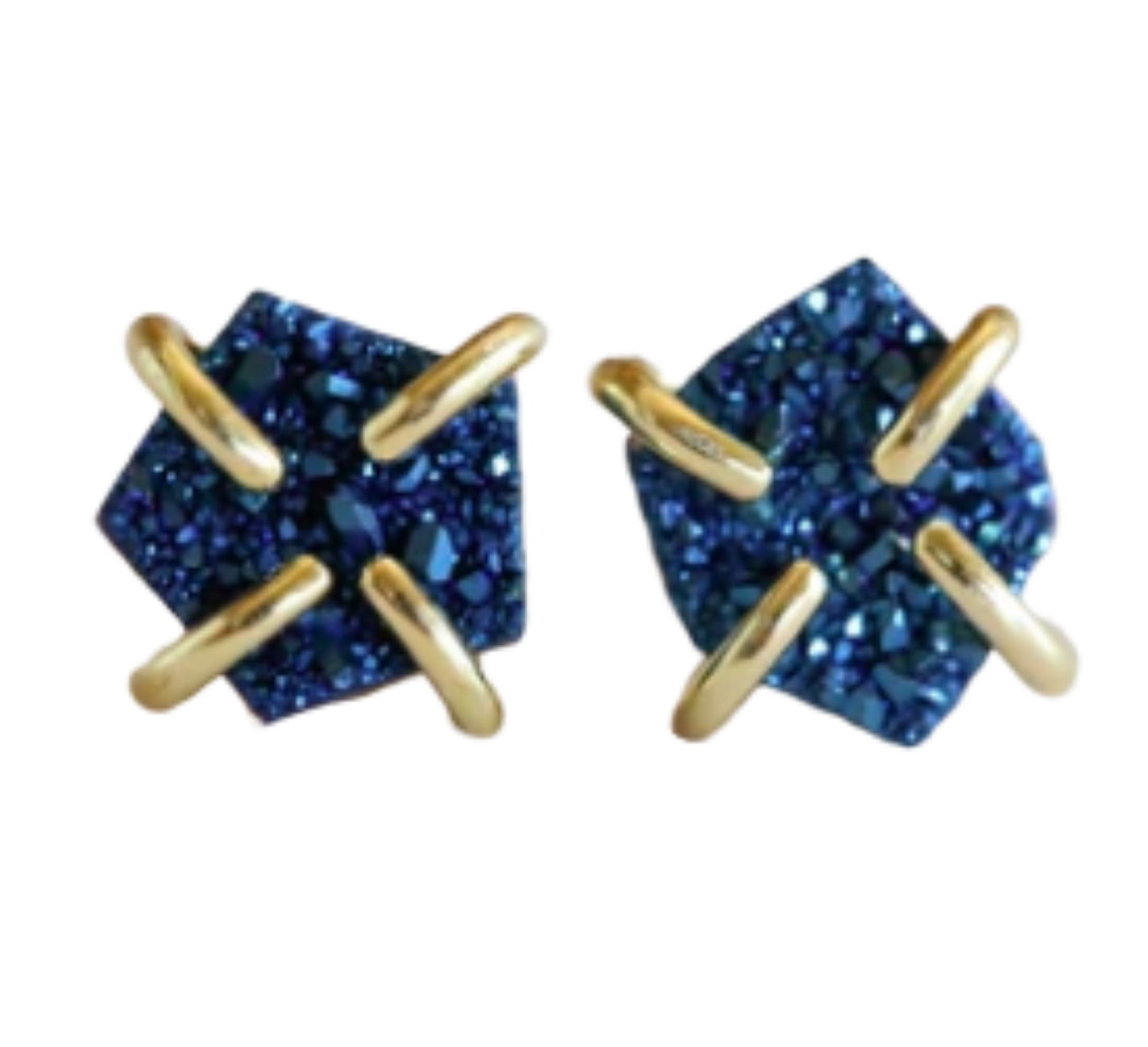 JaxKelly Druzy Prong Earrings