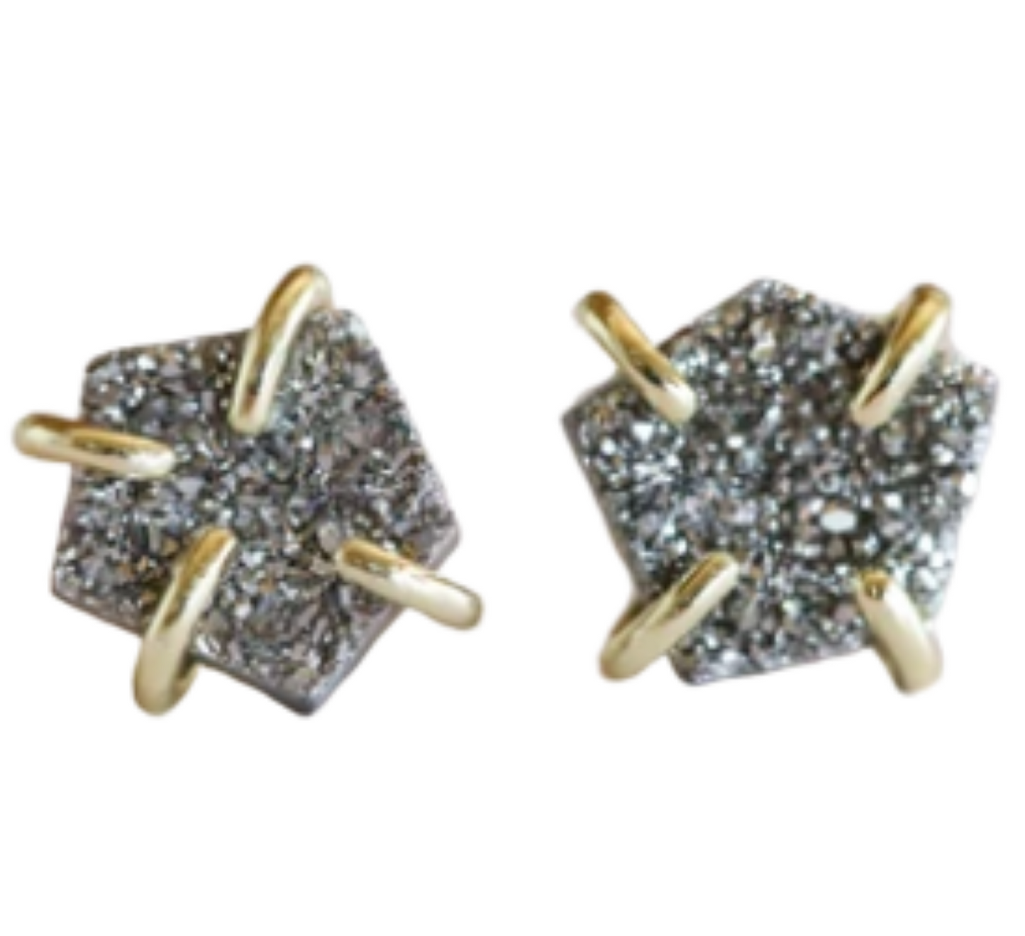 JaxKelly Druzy Prong Earrings